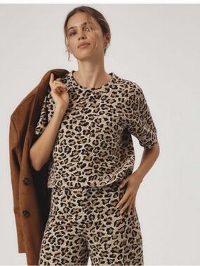 Maeve boxy crop t-shirt